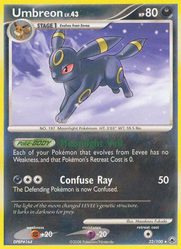 Umbreon Majestic Dawn 32