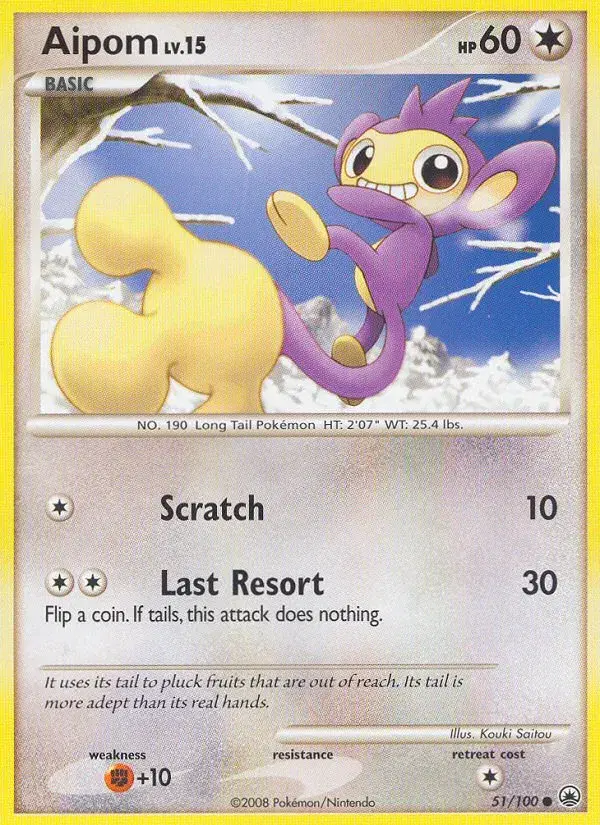 Aipom Majestic Dawn 51
