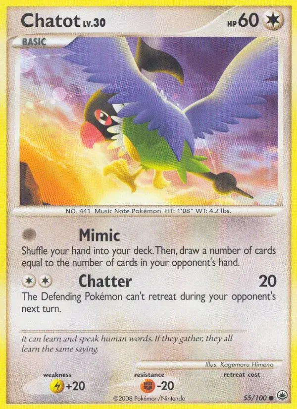 Chatot Majestic Dawn 55