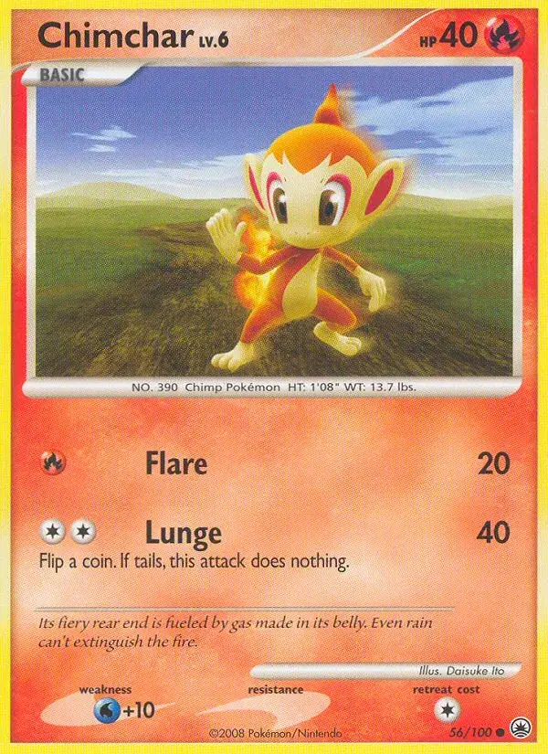 Chimchar Majestic Dawn 56