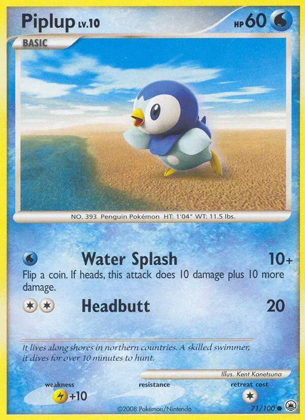 Piplup Majestic Dawn 71