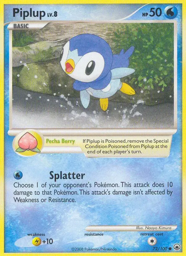 Piplup Majestic Dawn 72