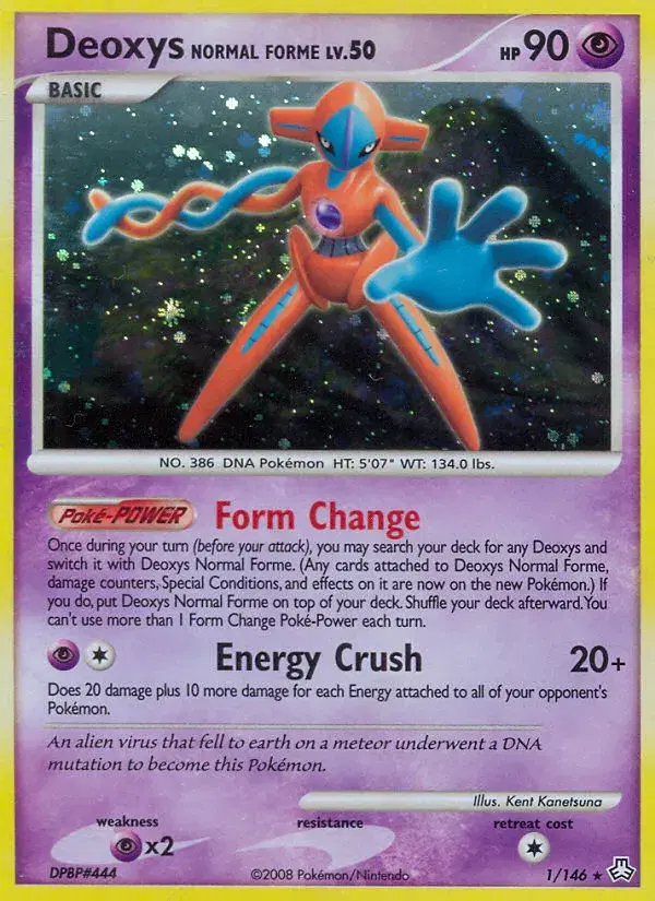Deoxys Normal Forme Legends Awakened 1