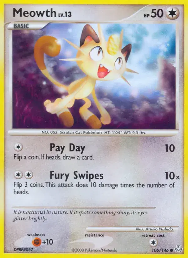 Meowth Legends Awakened 106