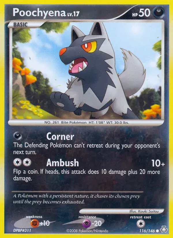 Poochyena Legends Awakened 116