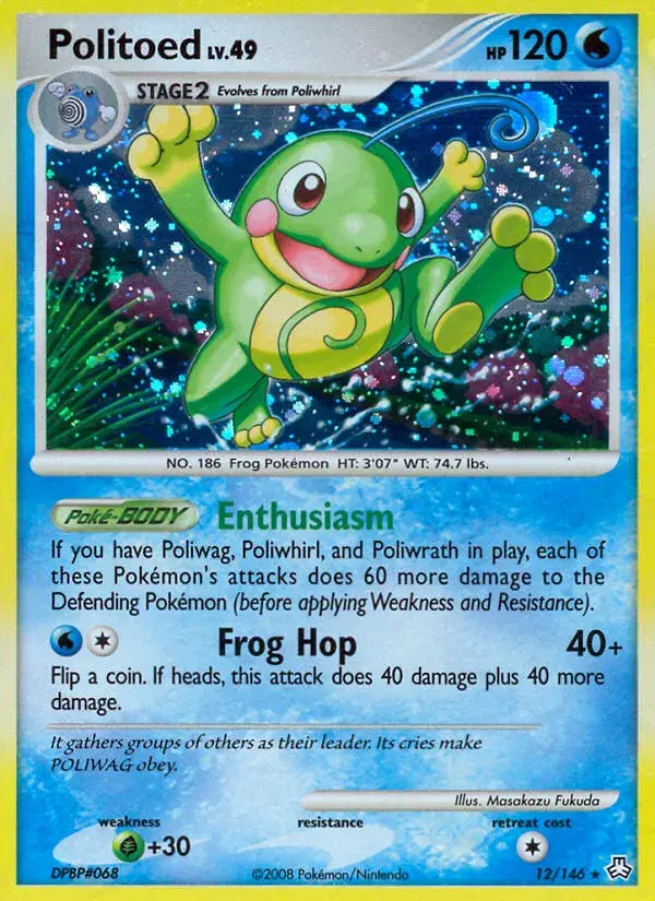 Politoed Legends Awakened 12
