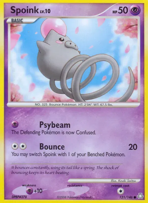 Spoink Legends Awakened 121