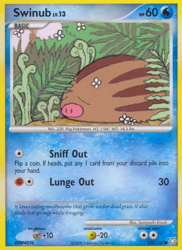 Swinub Legends Awakened 123