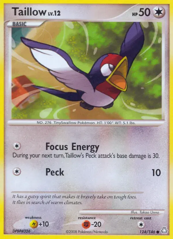 Taillow Legends Awakened 124