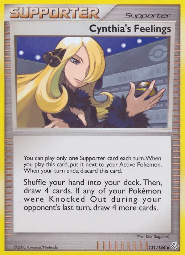 Cynthia's Feelings Legends Awakened 131