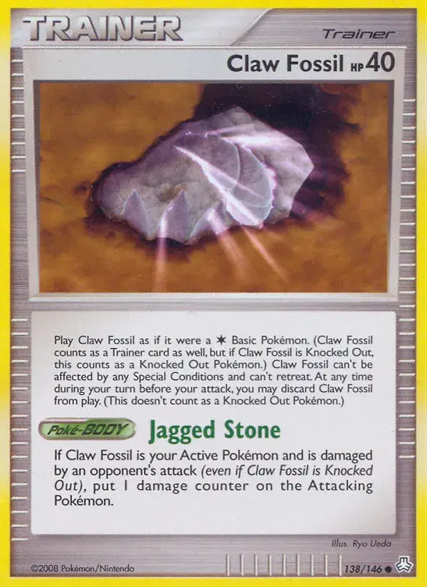 Claw Fossil Legends Awakened 138