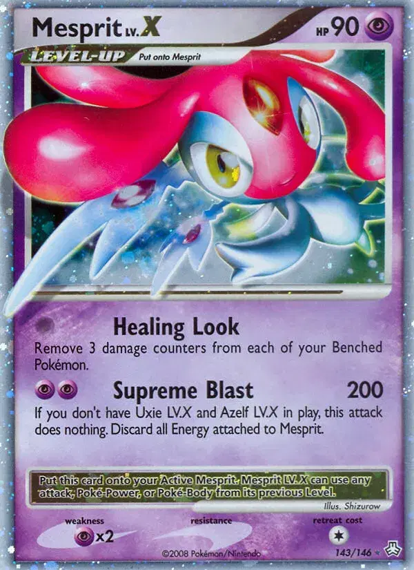Mesprit LV.X Legends Awakened 143