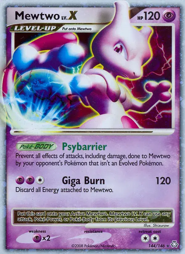 Mewtwo LV.X Legends Awakened 144