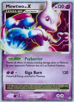 Mewtwo LV.X Legends Awakened