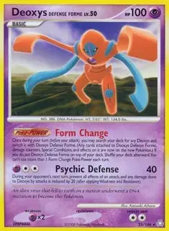 Deoxys Defense Forme Legends Awakened
