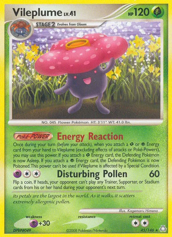 Vileplume Legends Awakened 45