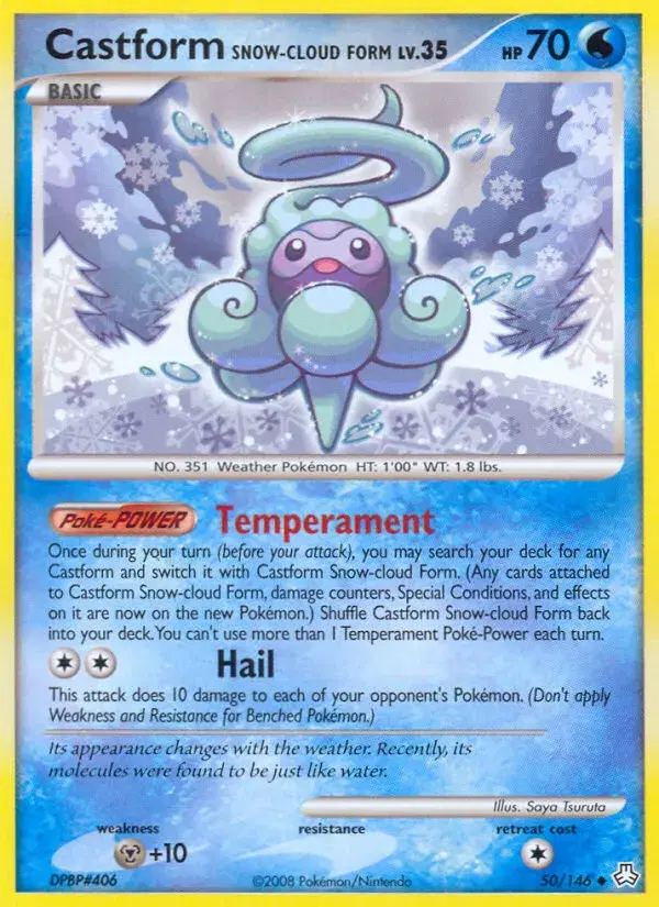 Castform Snow-Cloud Form Legends Awakened 50
