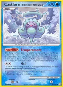 Castform Snow-Cloud Form Legends Awakened