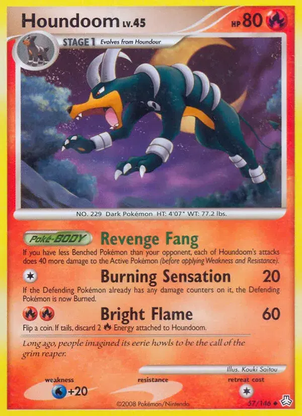 Houndoom Legends Awakened 57
