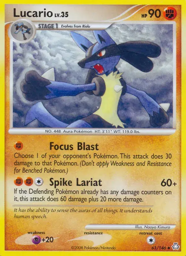 Lucario Legends Awakened 61