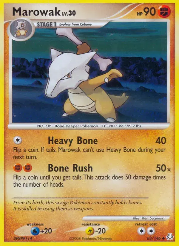 Marowak Legends Awakened 63