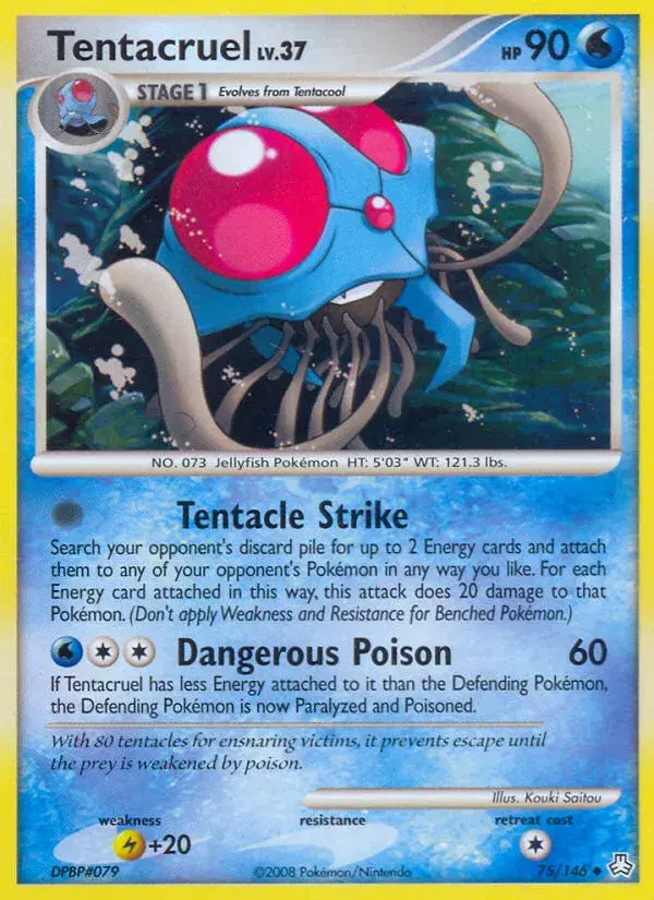 Tentacruel Legends Awakened 75