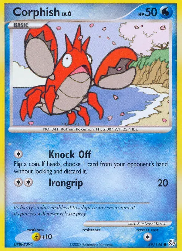 Corphish Legends Awakened 89
