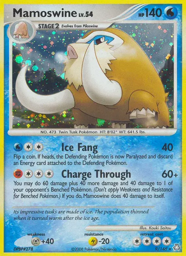 Mamoswine Legends Awakened 9