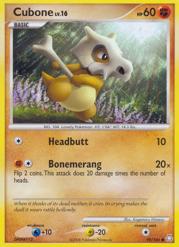 Cubone Legends Awakened 90