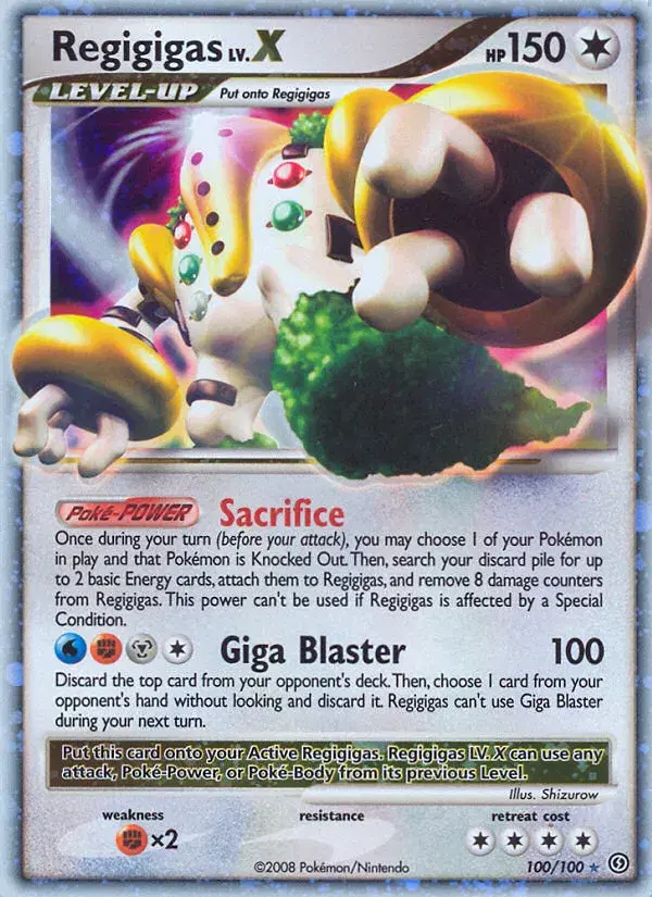 Regigigas LV.X Stormfront 100