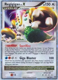 Regigigas LV.X #100