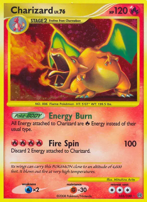 Charizard Stormfront 103