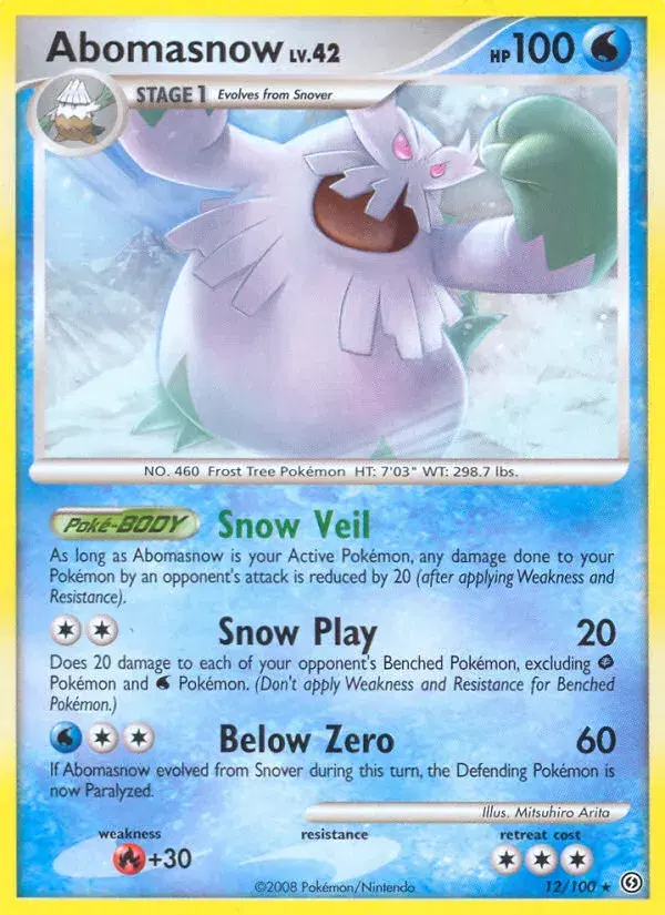 Abomasnow Stormfront 12