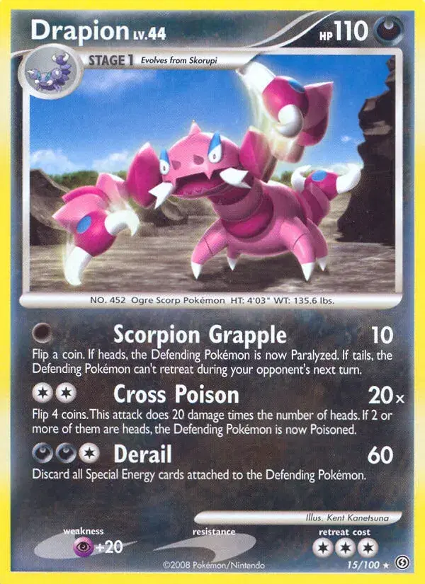 Drapion Stormfront 15