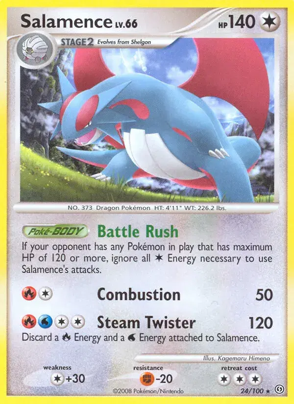 Salamence Stormfront 24