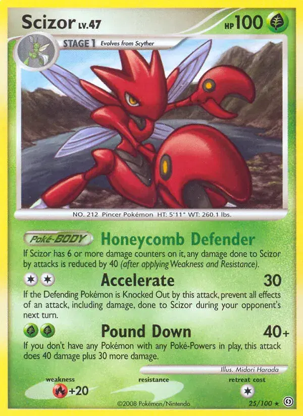 Scizor Stormfront 25