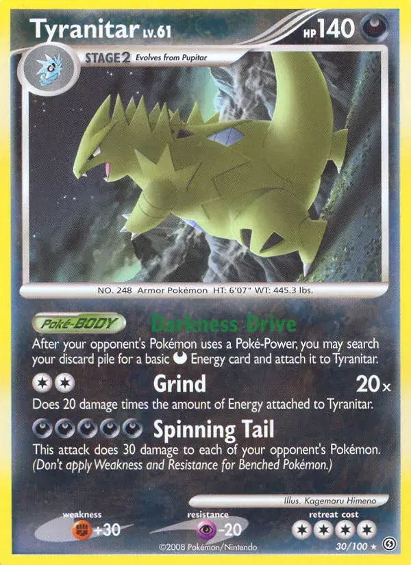 Tyranitar Stormfront 30