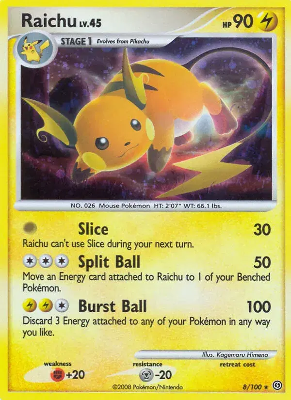 Raichu Stormfront 8