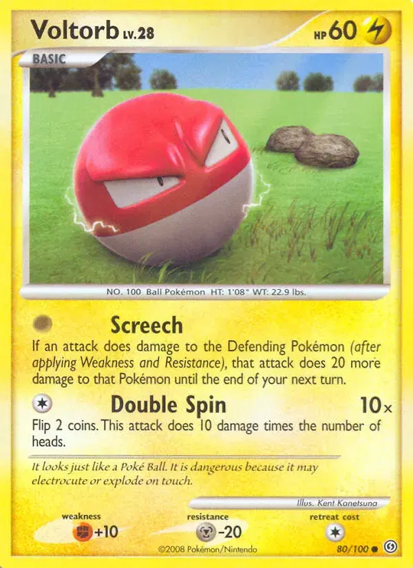 Voltorb Stormfront 80