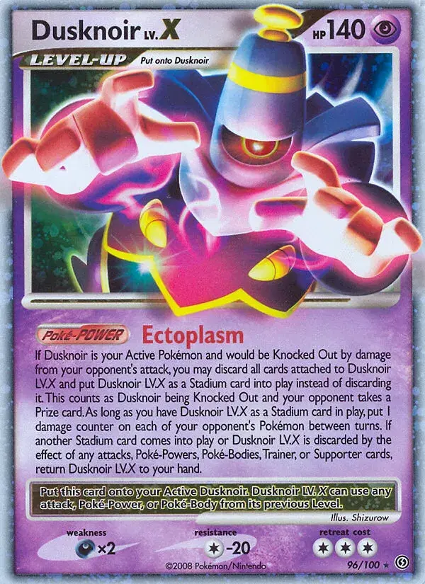 Dusknoir LV.X Stormfront 96