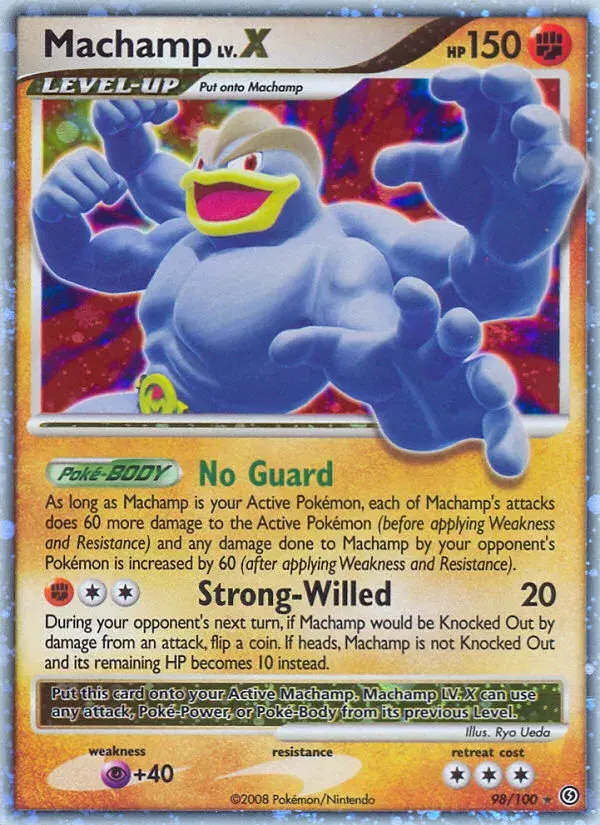 Machamp LV.X Stormfront 98