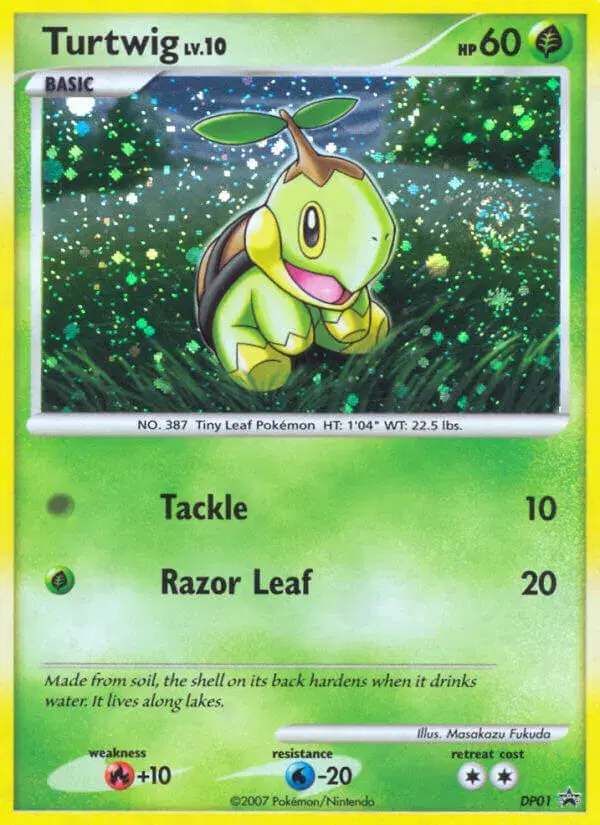 Turtwig DP Black Star Promos DP01