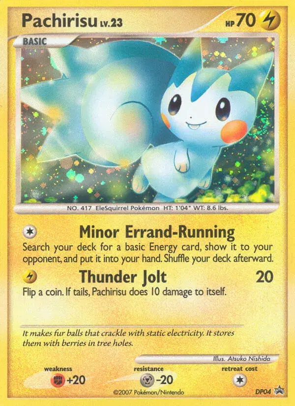 Pachirisu DP Black Star Promos DP04