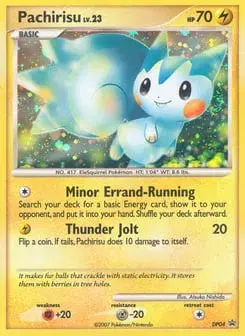 Pachirisu DP Black Star Promos