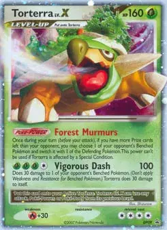 Torterra LV.X DP Black Star Promos