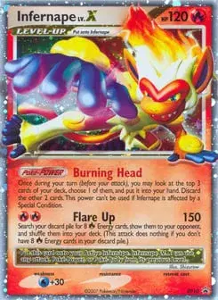Infernape LV.X DP Black Star Promos
