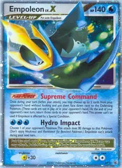 Empoleon LV.X DP Black Star Promos