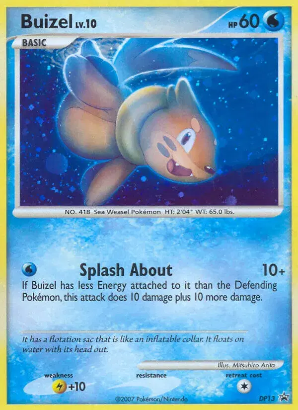 Buizel DP Black Star Promos DP13