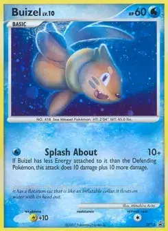 Buizel DP Black Star Promos