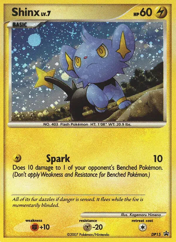 Shinx DP Black Star Promos DP15